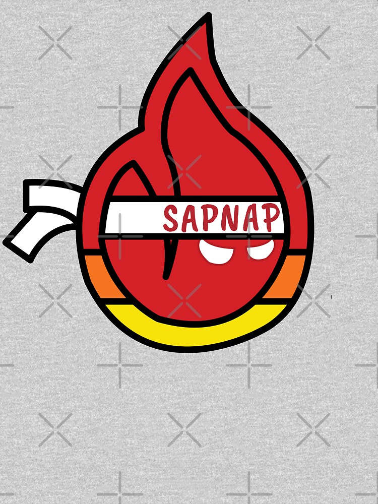 Red Sapnap Logo Graphic Hoodie For r Fans - PKAWAY