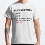 Secretly in mental Relationship with Sapnap Classic T-Shirt RB0909 product Offical Sapnap2 Merch