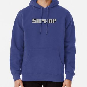 WBLXYMDP SAPNAP Blue Flame Name Pullover Hoodie (Ping,Large)