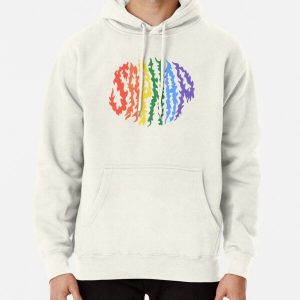 Sapnap Rainbow Flame Name Pullover Hoodie RB0909 product Offical Sapnap Merch