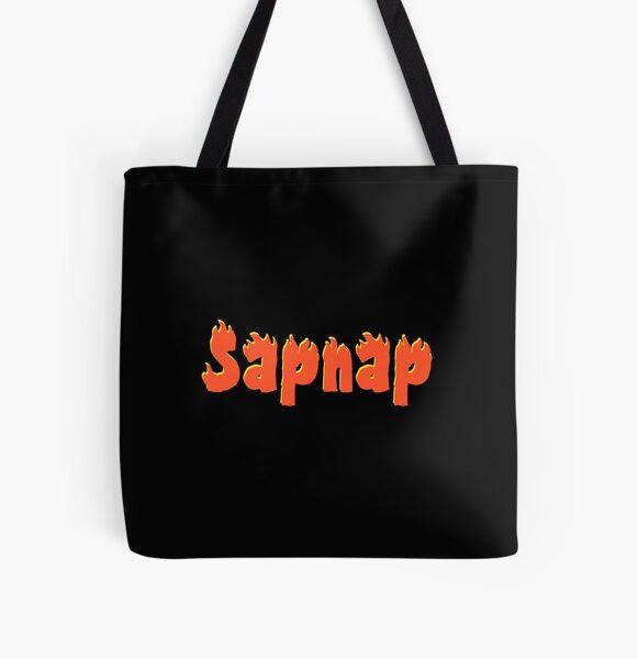 Flaming Sapnap logo All Over Print Tote Bag 