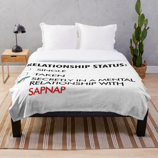 Secretly in mental Relationship with Sapnap Throw Blanket RB0909 product Offical Sapnap Merch